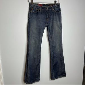 AG Adriano Goldschmied The Angel Boot Cut Womens Jeans Tag 27 Blue W27x31 Denim